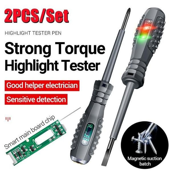 Csavarhúzó elektromos teszter áramkörökhöz🔥1+1! Rendelj 1-et és kapsz 2-t!🔥