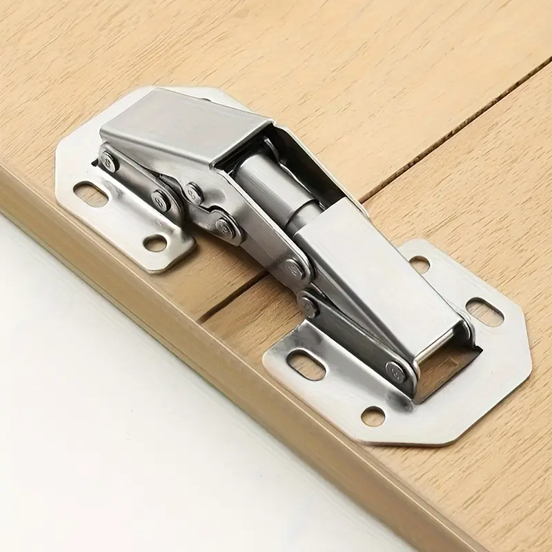 FlexHinge™ – 10 darabos polírozott fém zsanérkészlet bútorajtókhoz
