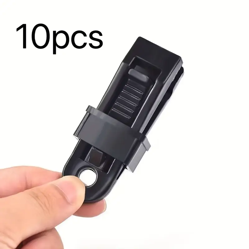 CampGrip™ – Kemping- és kerti rögzítőbilincsek (10 darabos készlet)