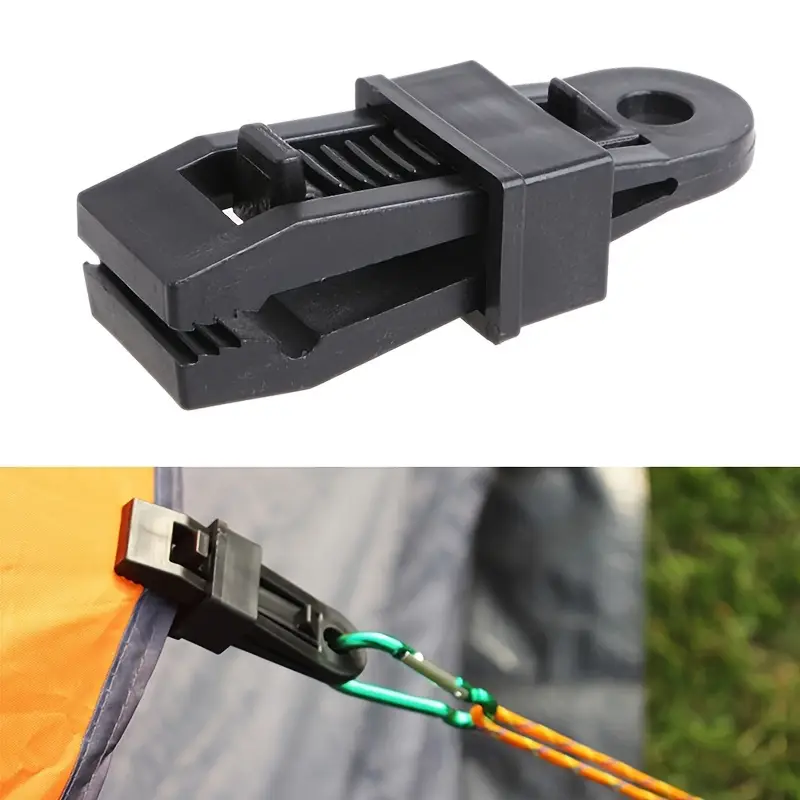 CampGrip™ – Kemping- és kerti rögzítőbilincsek (10 darabos készlet)