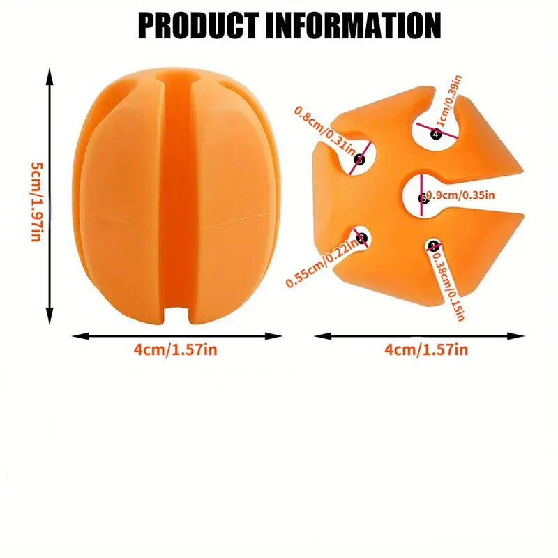 Rodster™ - 6 darabos szilikon horgászbottartó készlet