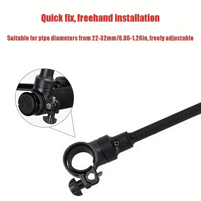 Csúszásgátló visszapillantó tükrök 22-38 mm-es kormányhoz (2 db)