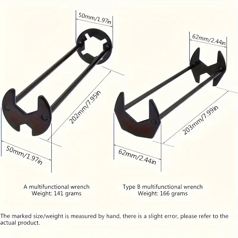 FlexiWrench™ - Multifunkciós villáskulcskészlet szaniterszereléshez és javításhoz