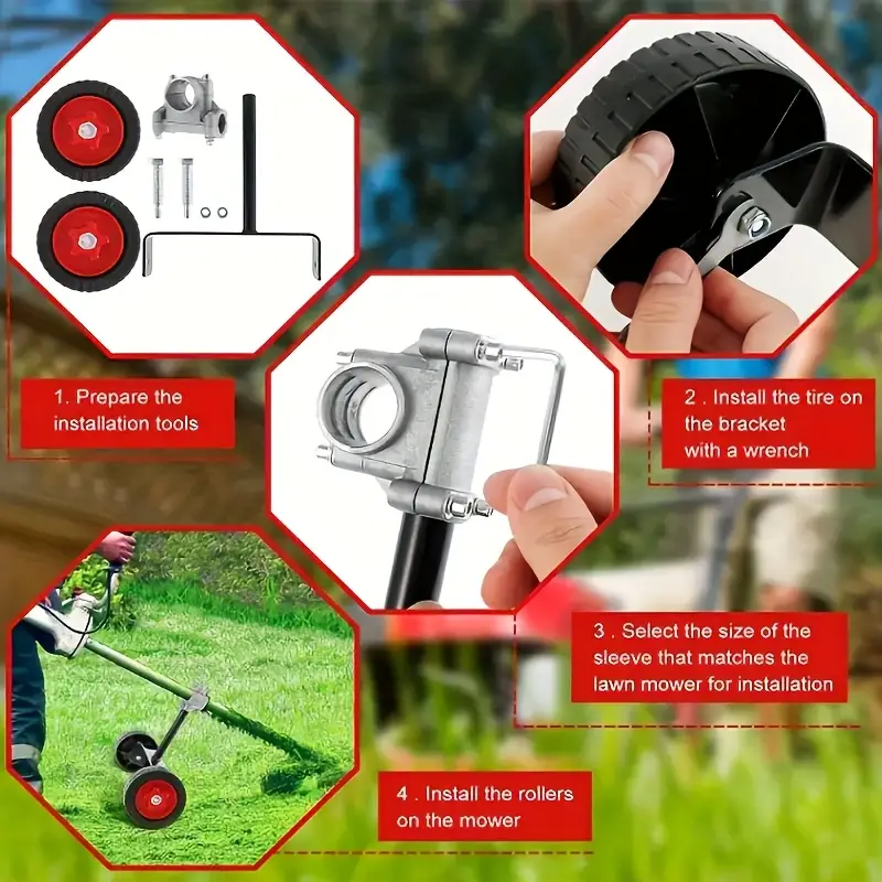 TERRACUT PRO™ – Mobil fűnyíró állványkészlet