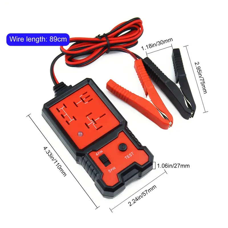 Relaydo™ - 12 V-os autós relé teszter