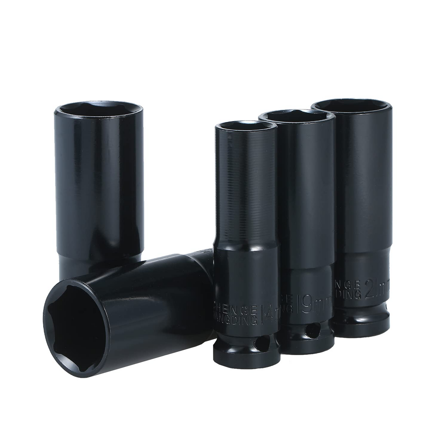 Hatszögletű foglalat készlet, 10-24 mm, 10 darabos készlet
