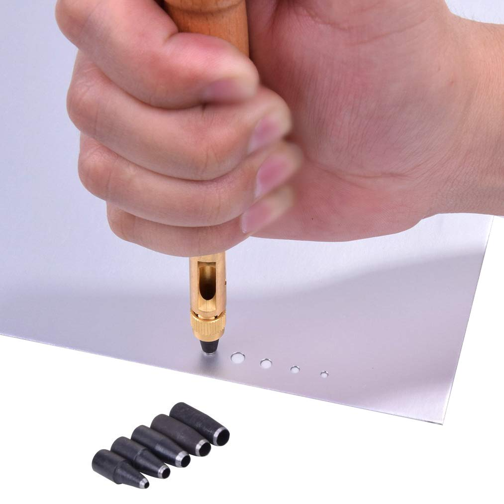 Perforátor 6 hegyes méretű, 1,5-4 mm