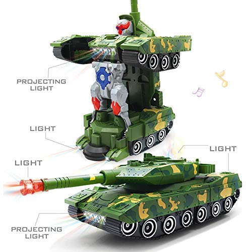 TankoBot™ automata játék 2 az 1-ben tanktól robotig