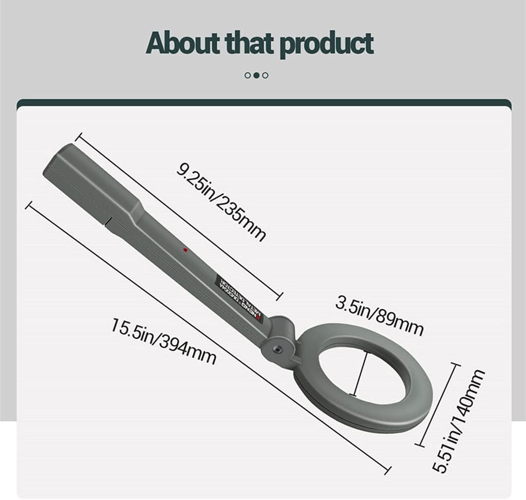 UltraDetect™ fémdetektor