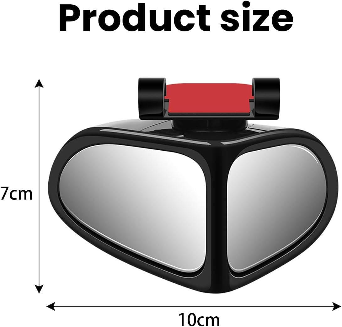 Biflect™ - 2 darabos holttértükör szett, 360°-os forgatással és megnövelt láthatósággal