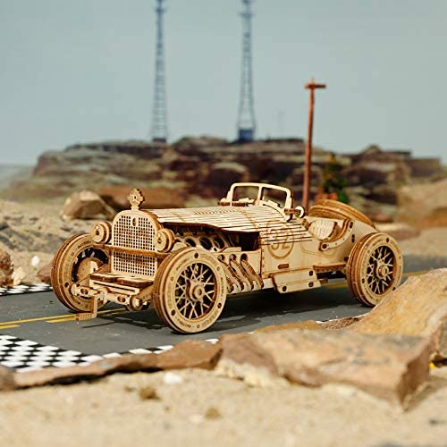 3D-s fából készült puzzle felnőtteknek-mechanikus