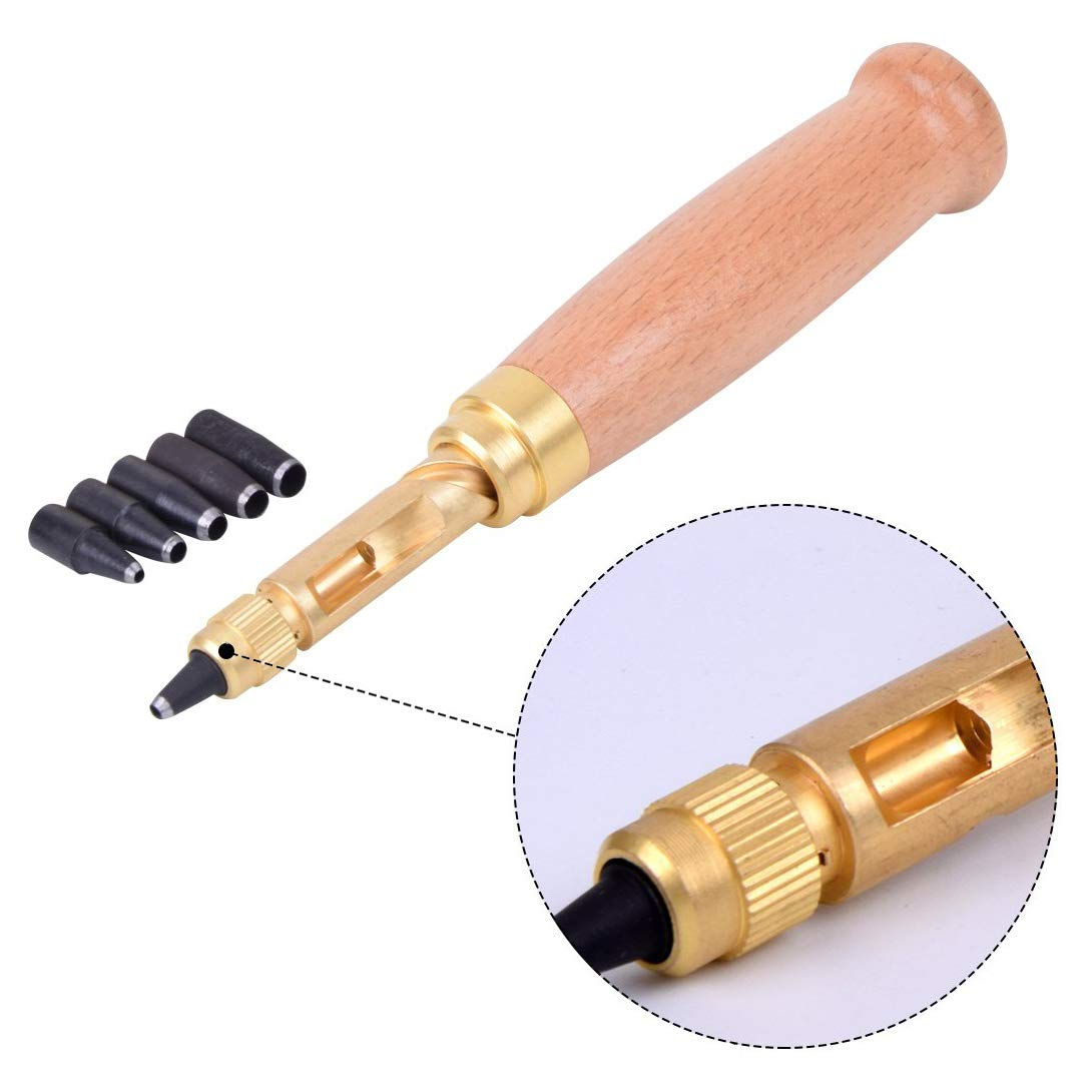 Perforátor 6 hegyes méretű, 1,5-4 mm