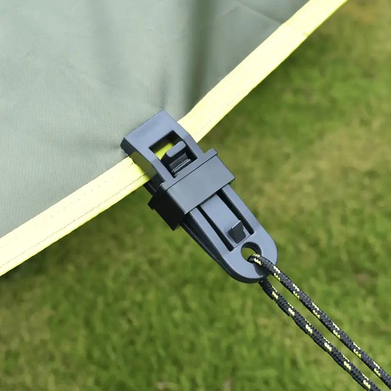 CampGrip™ – Kemping- és kerti rögzítőbilincsek (10 darabos készlet)