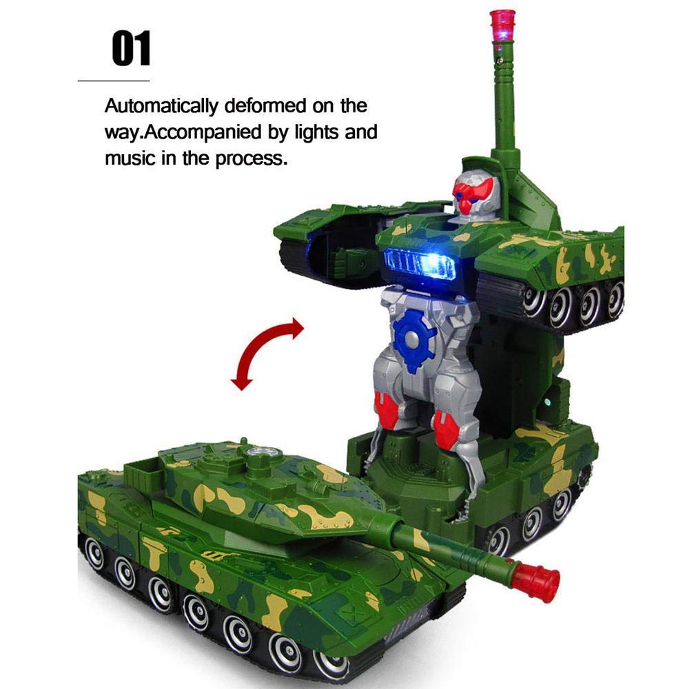 TankoBot™ automata játék 2 az 1-ben tanktól robotig