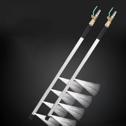Jetinox™ - Professzionális rozsdamentes acél lándzsa 60 cm – 4 fúvóka + több csatlakozó