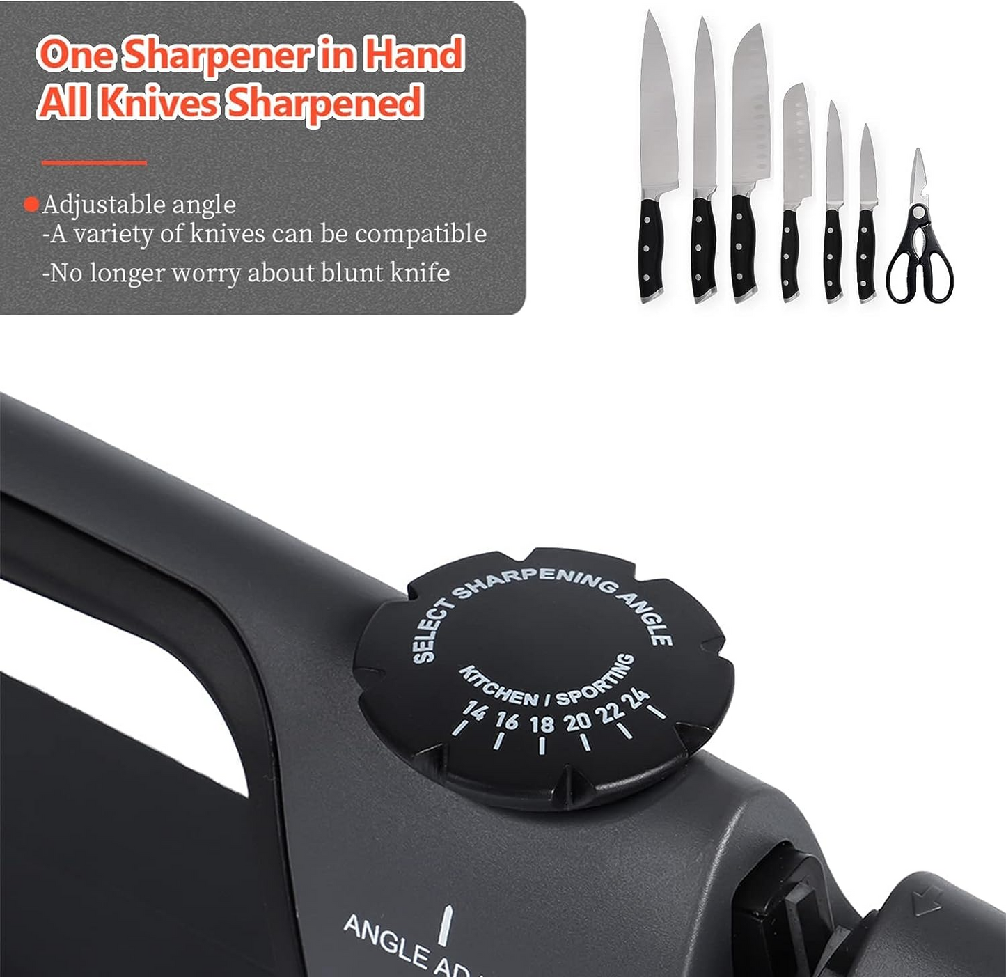 PrecisionSharp™ Professzionális késélező