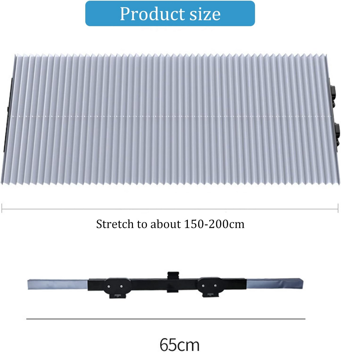ProShade™ árnyékoló típusú napernyő szélvédőhöz és hátsó ablakhoz (80x200 cm)
