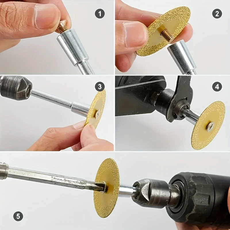 BladePro™ – 40 mm-es szinterezett gyémántfűrészlap-készlet orsóval