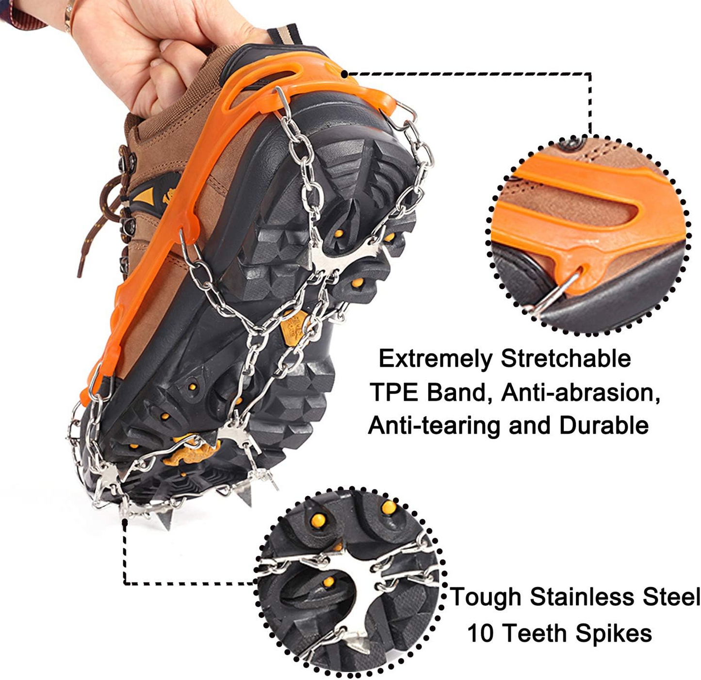 TrailGrip Pro™ - Biztonsági hágóvasak hóra és jégre