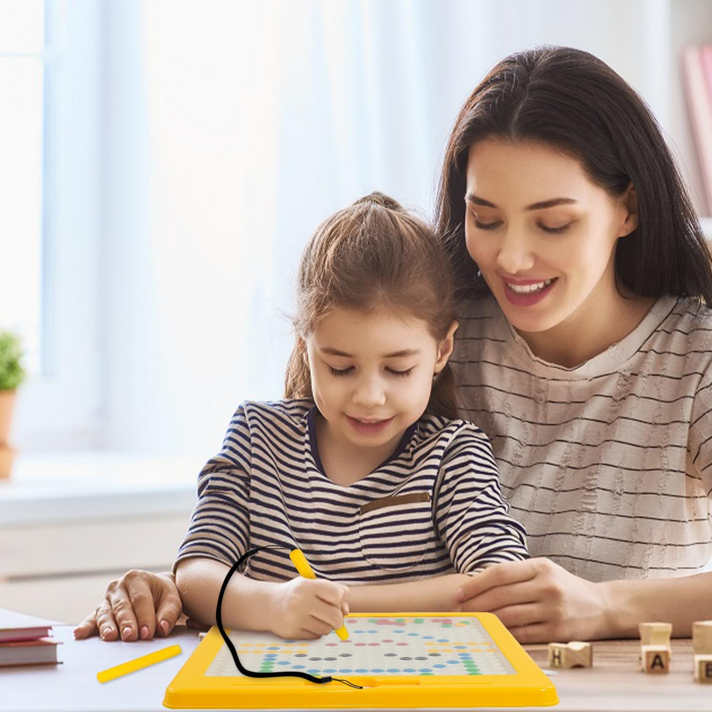 Mágneses puzzle tábla gyerekeknek