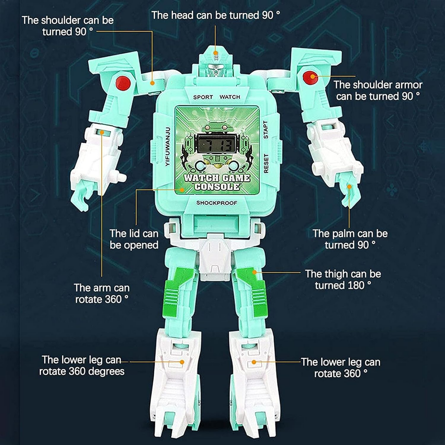 3 az 1-ben átalakítható robotóra