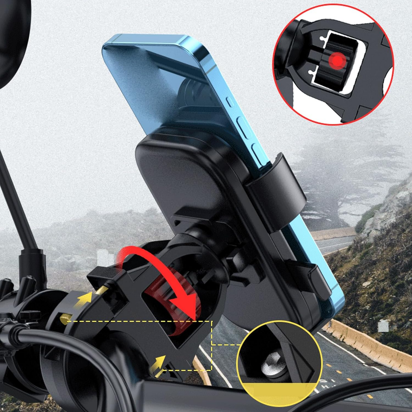 CycleHold™ Stabil telefontartó kerékpározáshoz