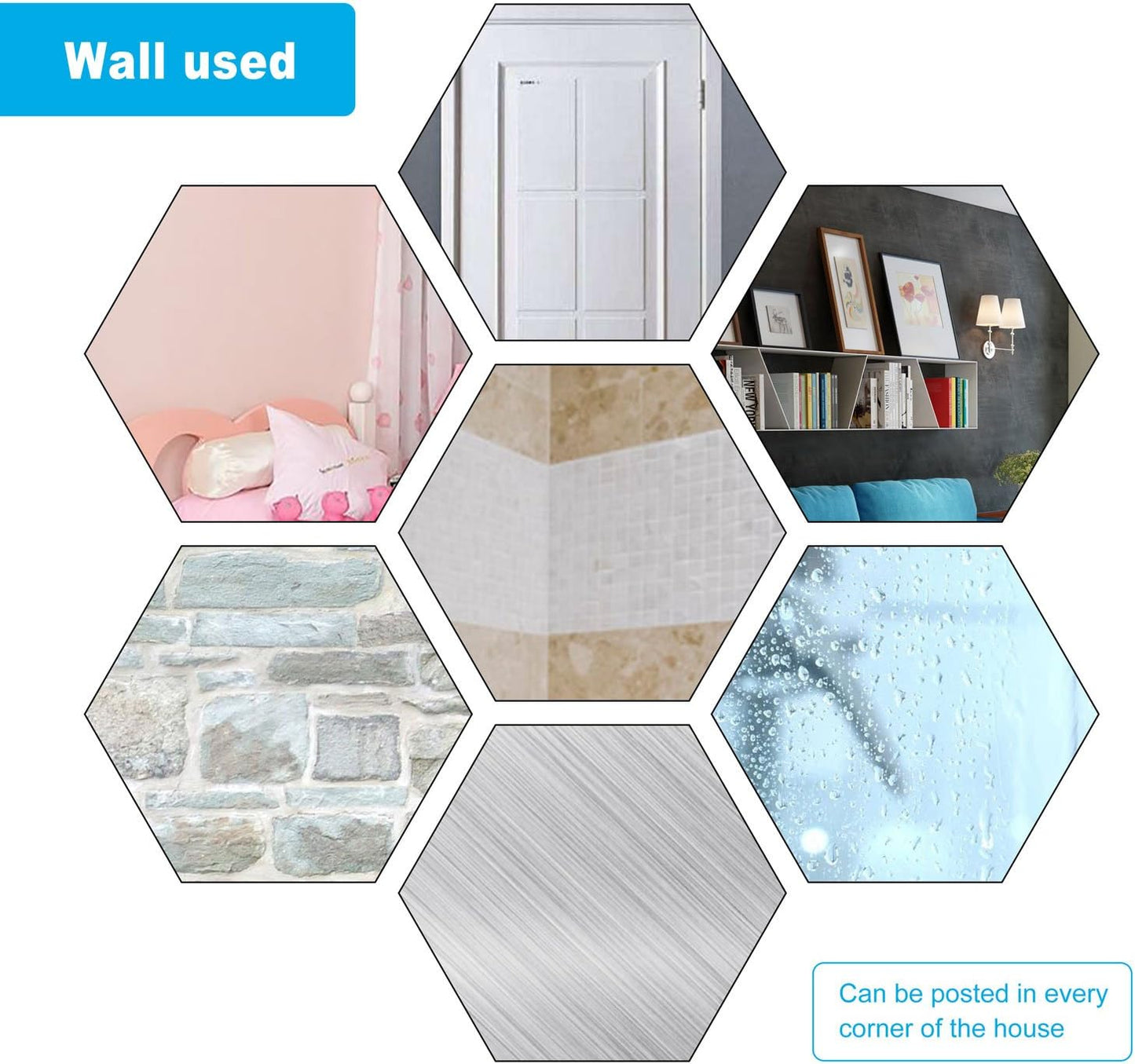 Erős tapadó horgok (10 darabos készlet)