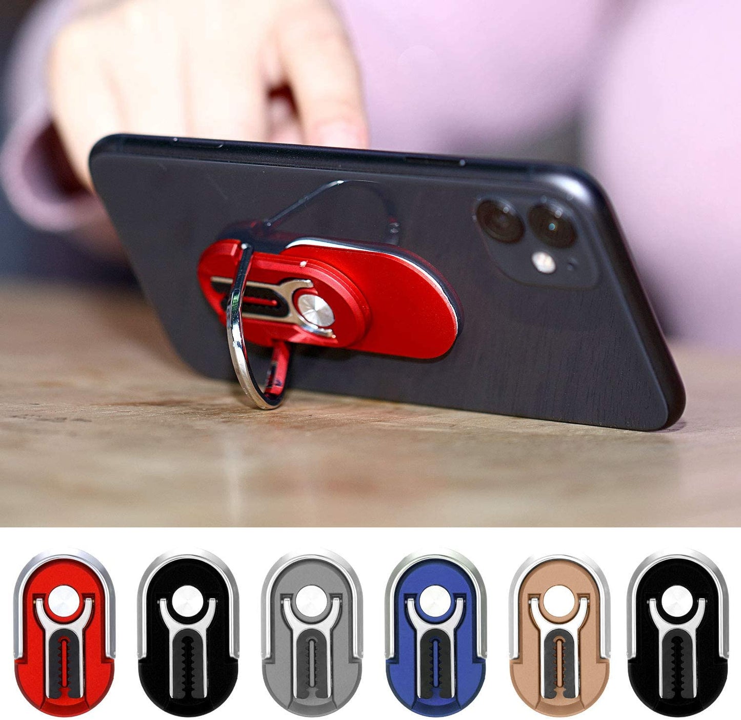 3 az 1-ben többfunkciós mobiltelefon tartó