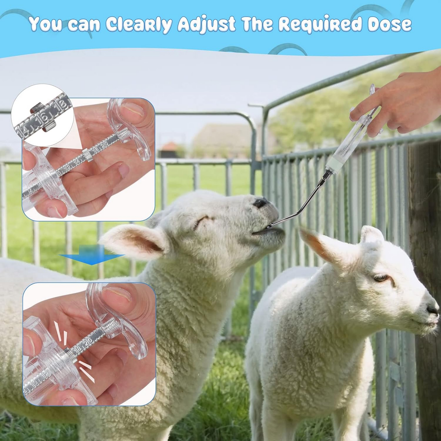 BIOPUMP™ kézi állatetető fecskendő