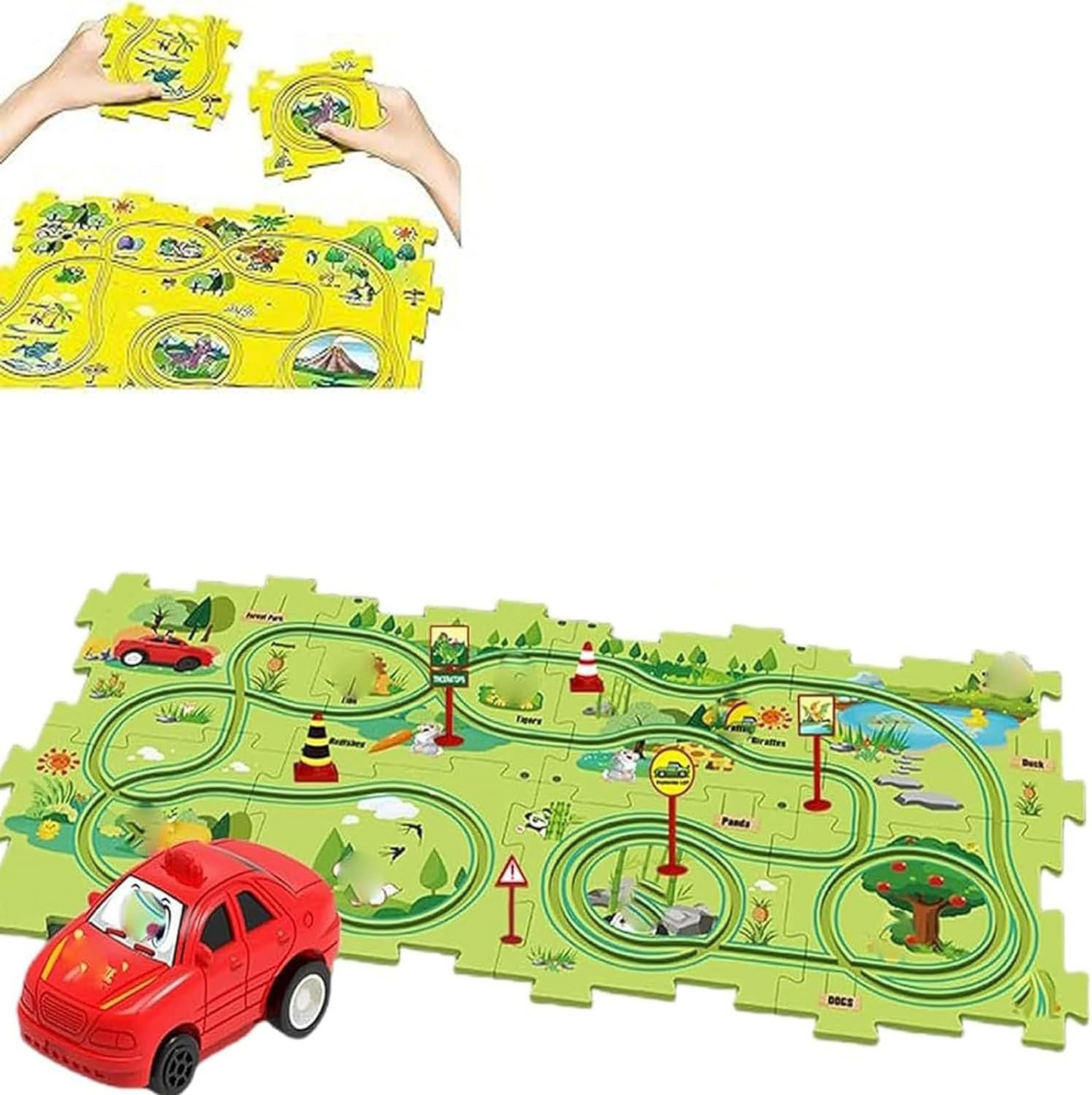 PuzzleRacer™ autópálya puzzle