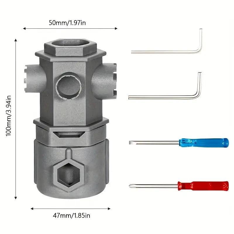 AquaKey™ – 16 az 1-ben mosogató csaptelep kulcs