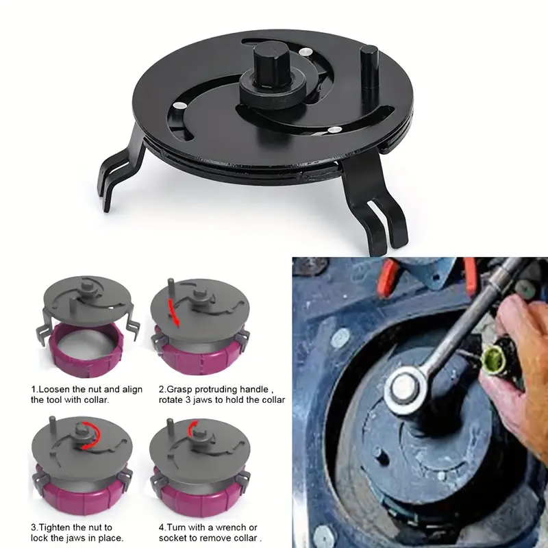 Wrenchie™ – Állítható üzemanyagtartály-kulcs (100–170 mm)