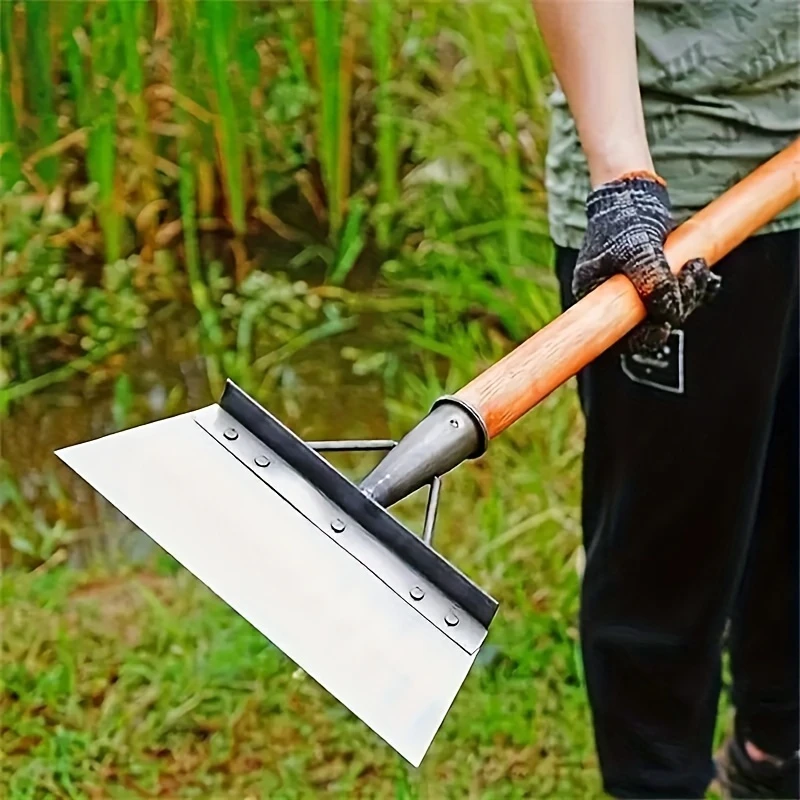 SteelEdge™ – Rozsdamentes acél lapát kertészkedéshez és kültéri takarításhoz
