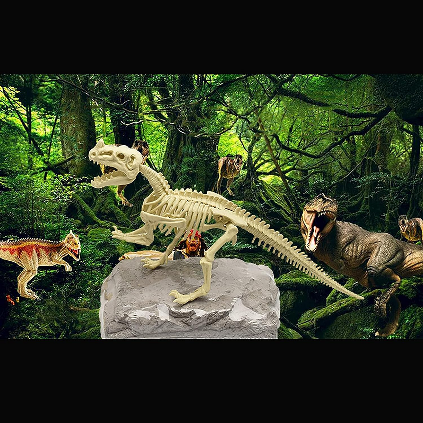 Dinoszaurusz-kövületásó játékkészlet