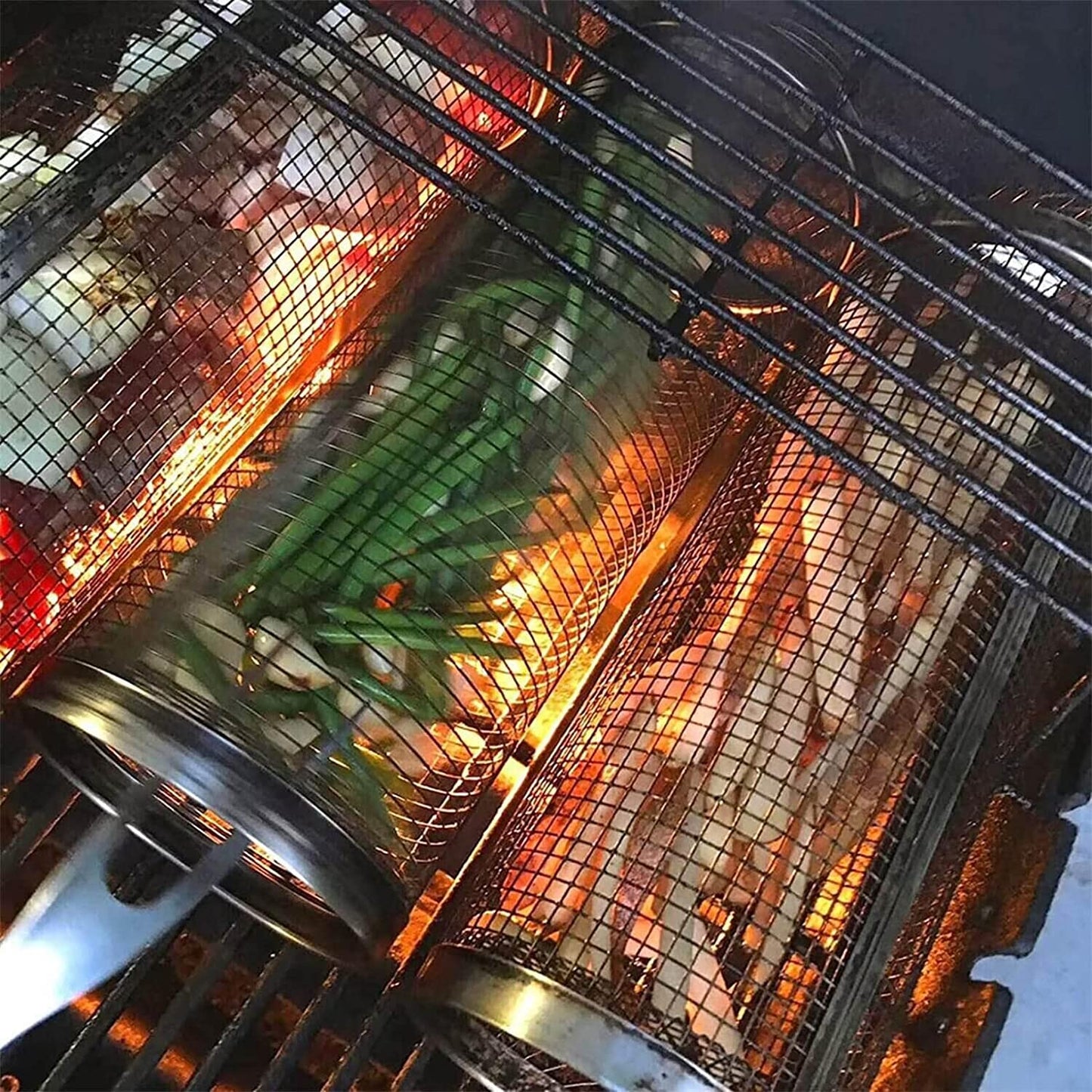 Rozsdamentes acél grillrács