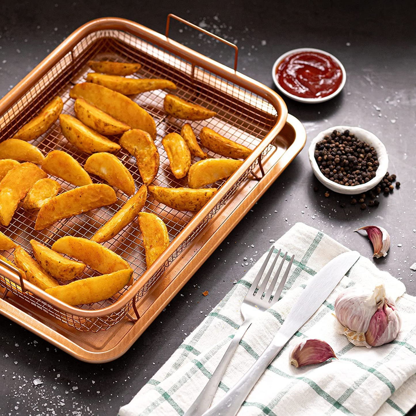 CrispMaster™ többfunkciós sütőtálca