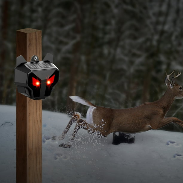 PredaGuard™ – Napelemes piros LED-es vadállatriasztó eszköz