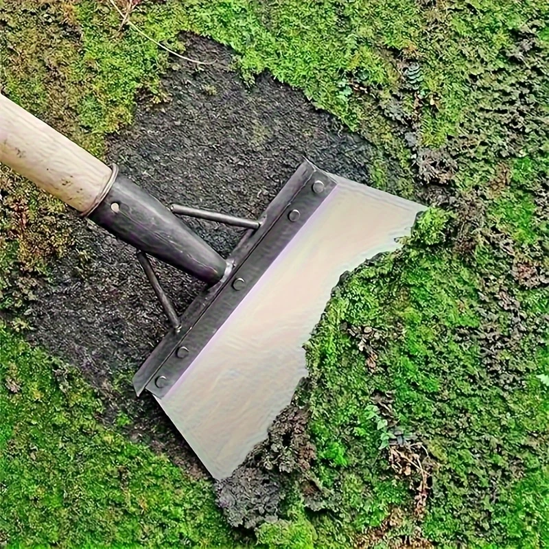 SteelEdge™ – Rozsdamentes acél lapát kertészkedéshez és kültéri takarításhoz
