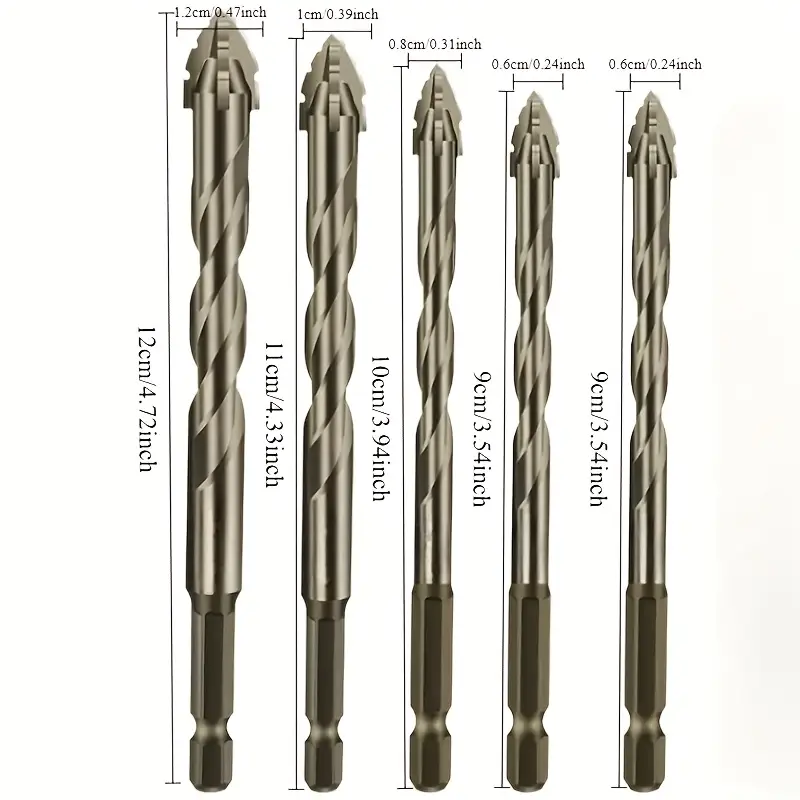 SharpDrill™ - Nagy precíziós fúrófejek professzionális fúráshoz (4 darabos készlet)