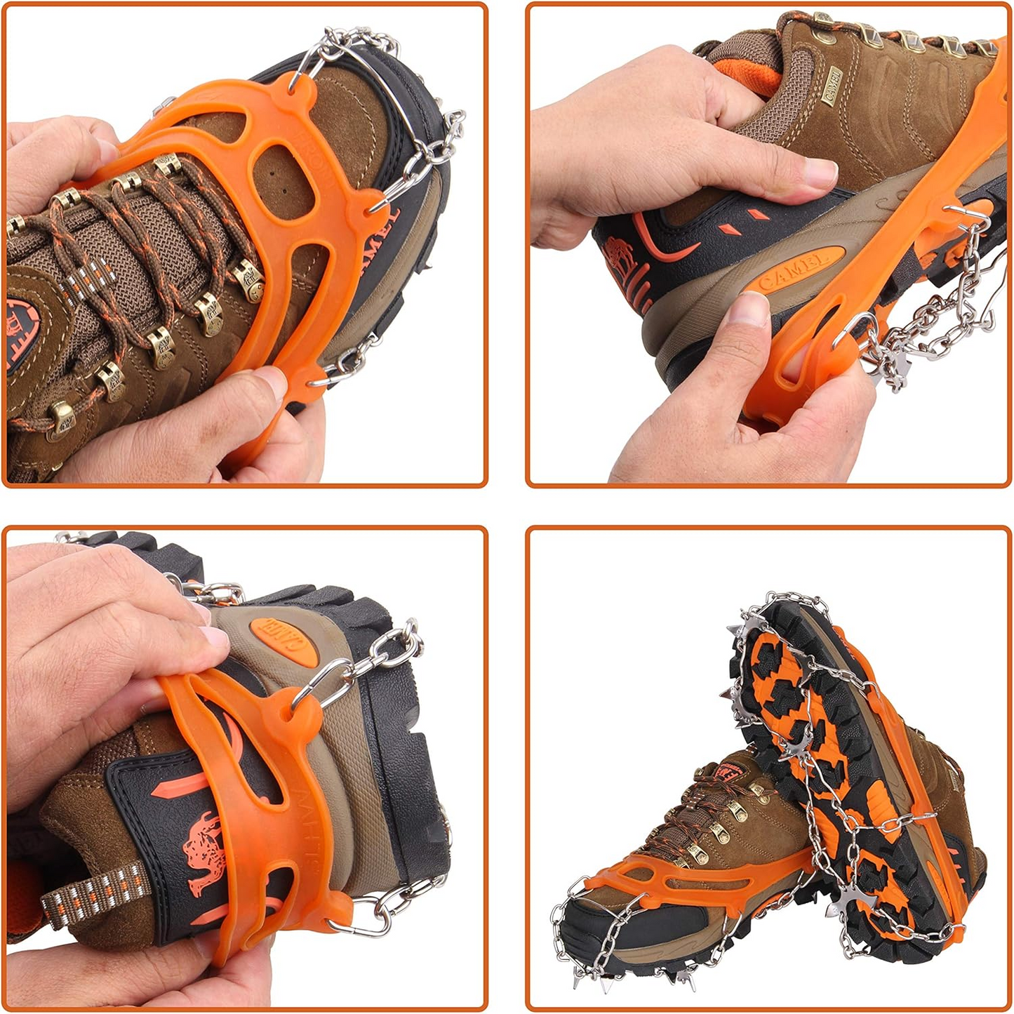 TrailGrip Pro™ - Biztonsági hágóvasak hóra és jégre