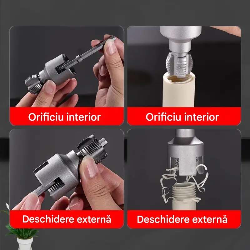 ThreadFix™ – Professzionális csőmenet-újrafúró készlet (1/2" + 3/4")