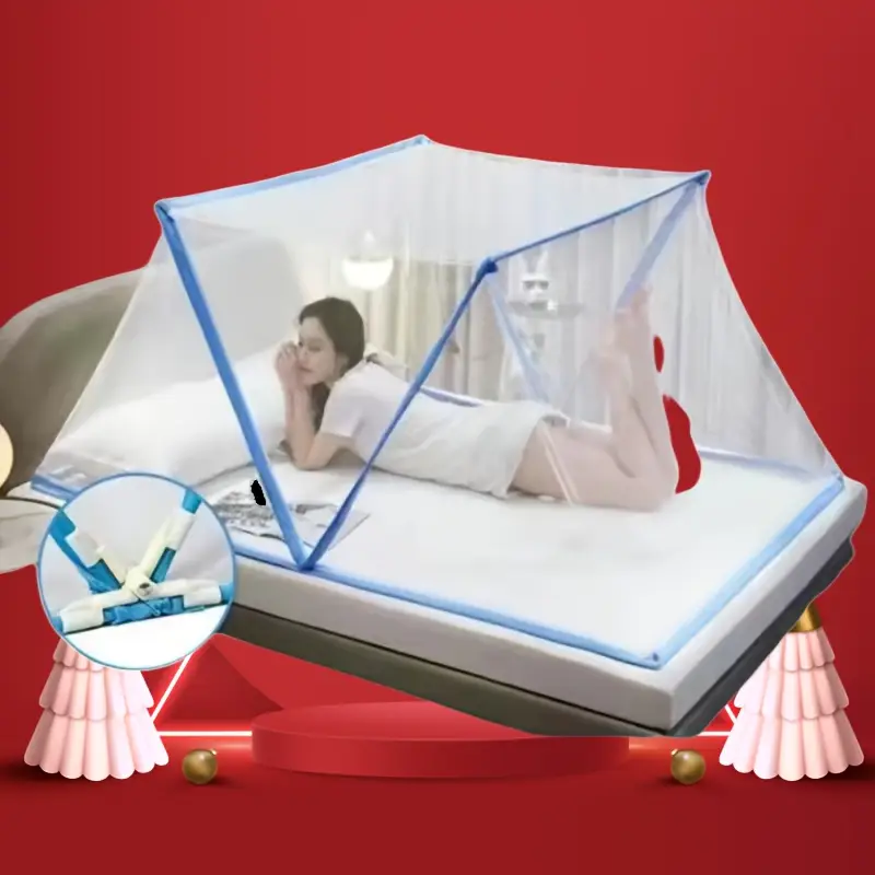 EasyFold™ - Összecsukható szúnyogháló ágyra, telepítést nem igényel