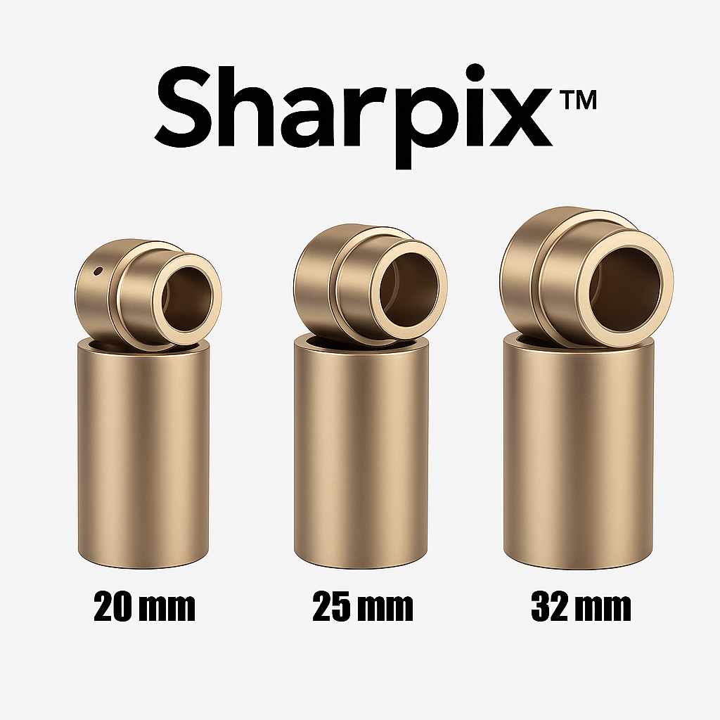 Sharpix™ - PPR blokkolásgátló hosszabbított menetvágó fejek