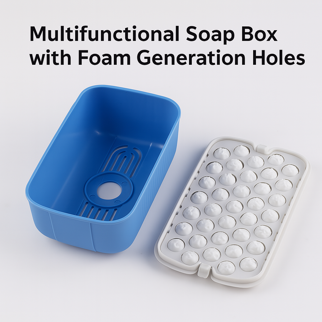 SoapFoamBox™ - Multifunkcionális szappantartó habzórendszerrel