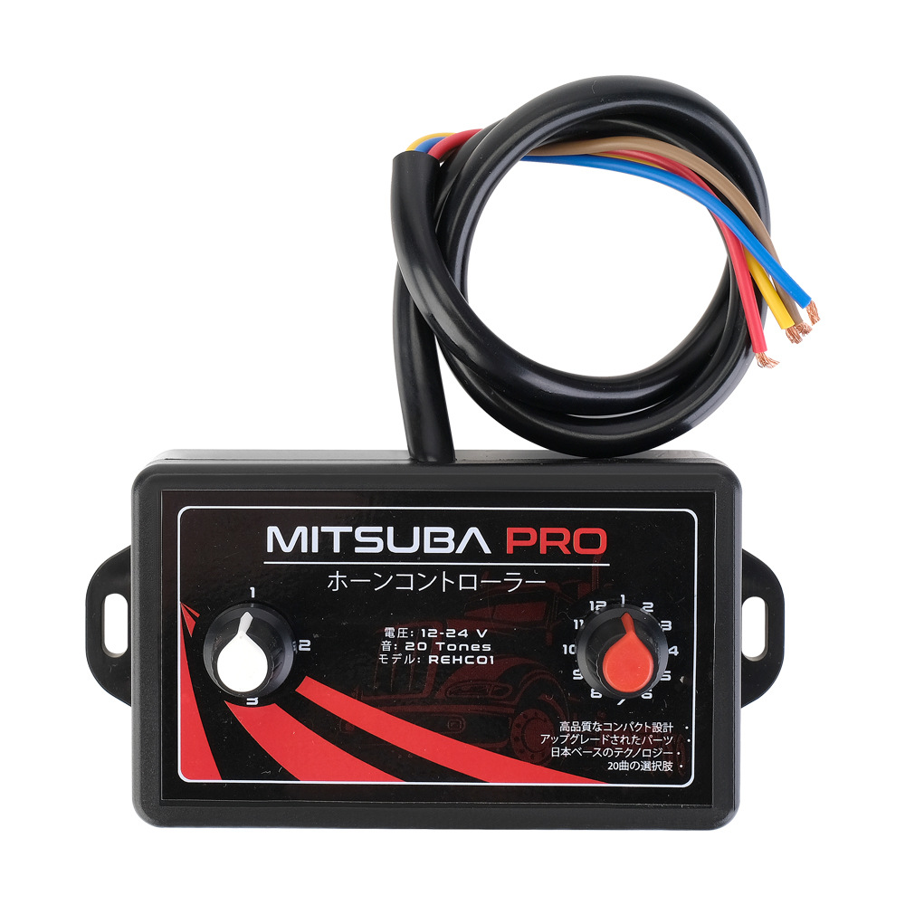 MITSUBA PRO™ – Elektronikus autó kürtvezérlő, 20 hangszín