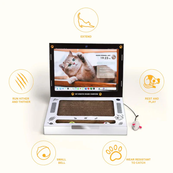 KittyTech™ laptop macskajáték
