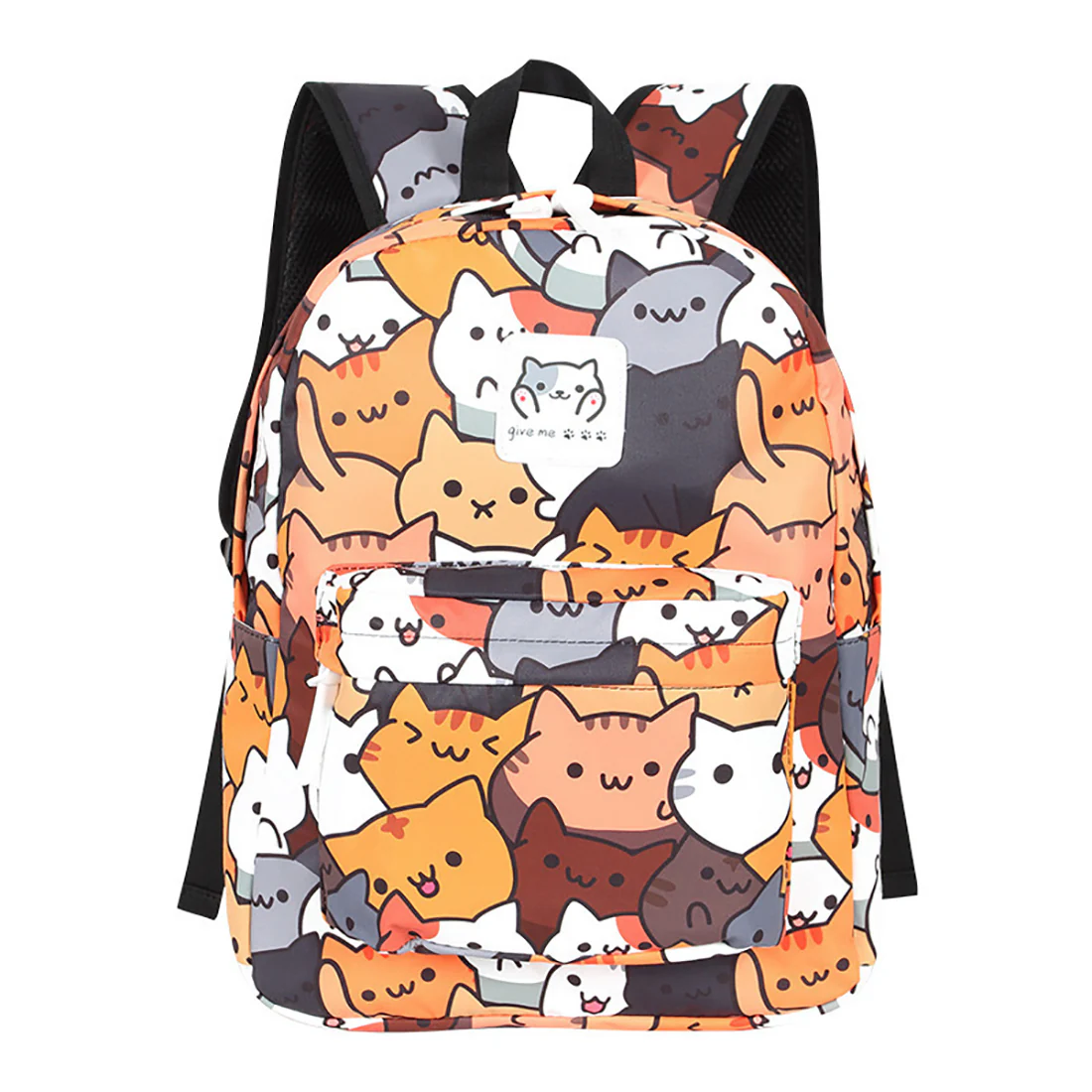 Modern, anime-stílusú cica hátizsák
