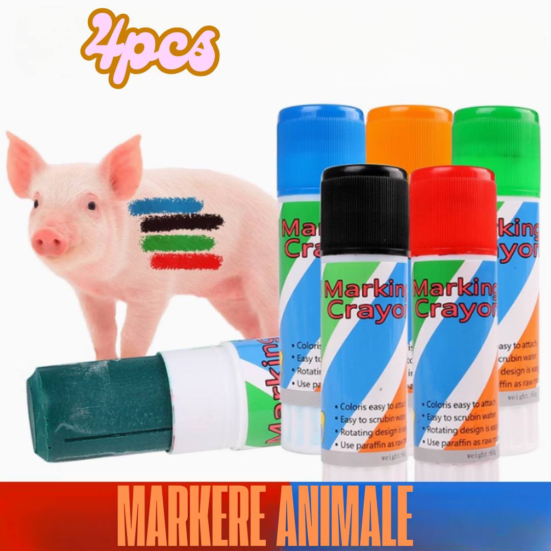 🔥4+4 AJÁNLAT!🔥MarkPro™ - 4 db-os állatjelölő tollkészlet