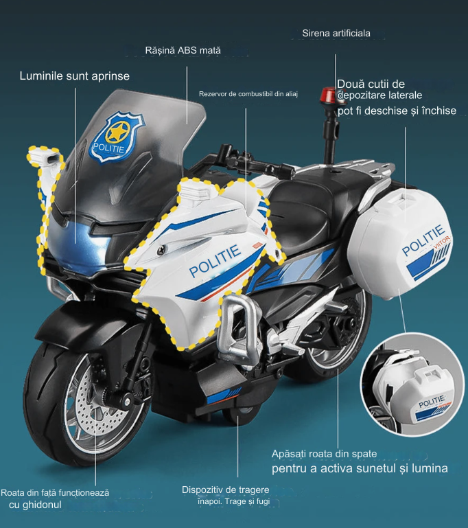 Játék motorkerékpár gyerekeknek