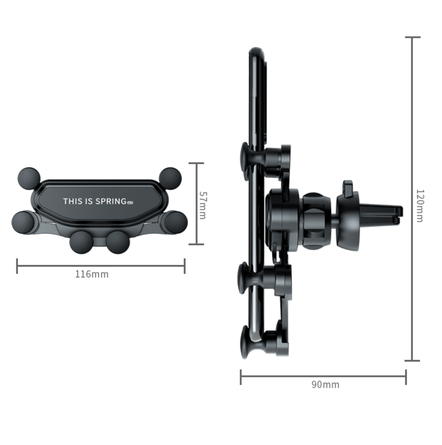 DriveGrip™ univerzális autós tartó okostelefonhoz
